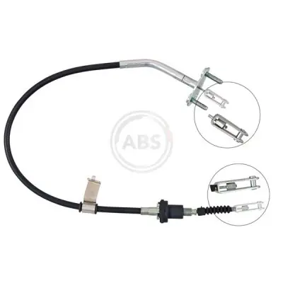 Cable de accionamiento, accionamiento del embrague A.B.S. K28980 Exclusivo